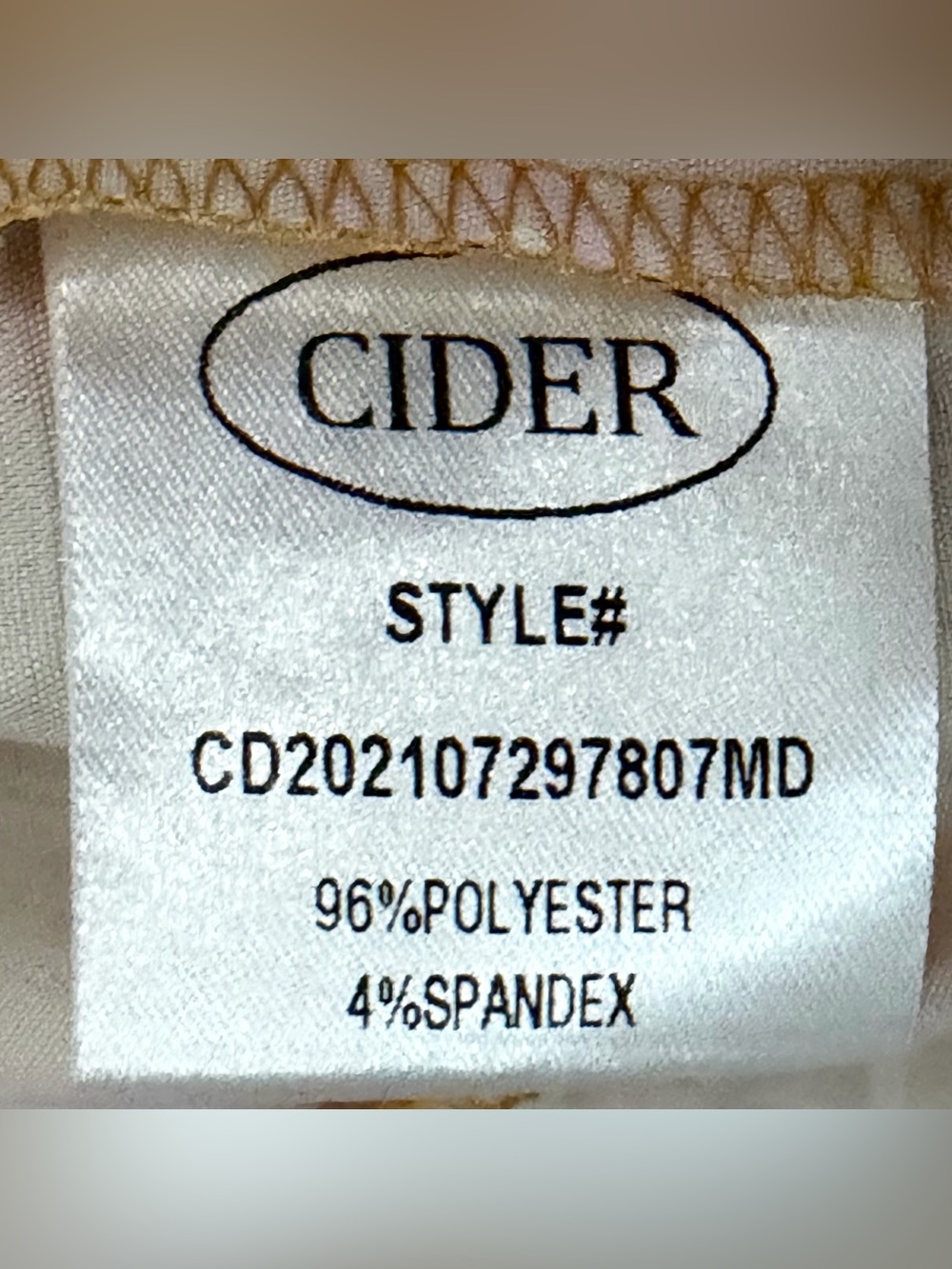 Cider Dress XS Retro Floral Paisley Ruffle Mini - Picture 9 of 9
